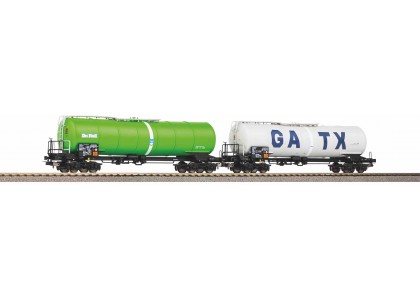 Set 2 vagoane cisterna On Rail+GATX - H0 Piko 58276